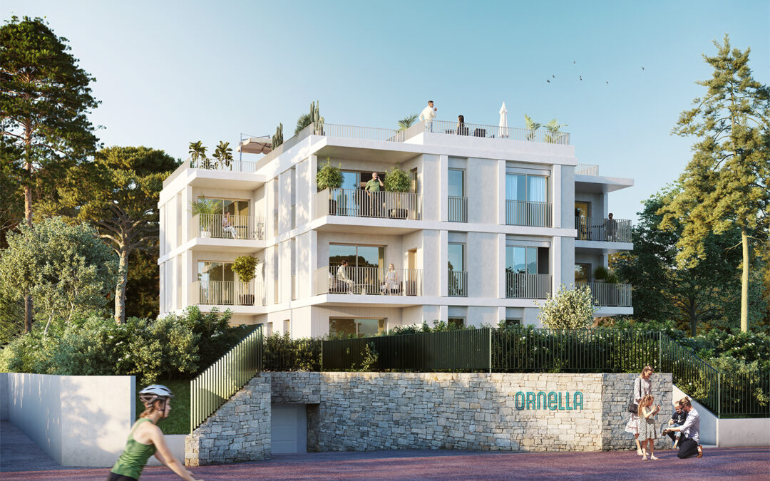Ornella : nouveau programme à Antibes, à pied de la plage